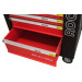 Rooks Roter Werkzeugwagen mit seitlichem Schrank, 235 Teile Rooks Roter Werkzeugwagen mit seitlichem Schrank, 235 Teile