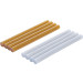 BGS Heißklebe-Patronen | gold-/silber-metallic | Ø 11 mm, 150 mm | 8-tlg | 80848 BGS Heißklebe-Patronen | gold-/silber-metallic | Ø 11 mm, 150 mm | 8-tlg | 80848
