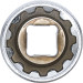 BGS Steckschlüssel-Einsatz Gear Lock, tief | Antrieb Innenvierkant 6,3 mm (1/4"""") | SW 13 mm | 10163 BGS Steckschlüssel-Einsatz Gear Lock, tief | Antrieb Innenvierkant 6,3 mm (1/4"""") | SW 13 mm | 10163