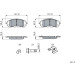 Bremsklötze | PEUGEOT | 0 986 494 714 Bremsklötze | PEUGEOT | 0 986 494 714
