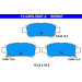 Bremsbelagsatz Toyota T. Avensis 2,0-2,4 00-09 | 13.0460-5847.2 Bremsbelagsatz Toyota T. Avensis 2,0-2,4 00-09 | 13.0460-5847.2