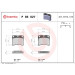 BREMBO Bremsklötze VA | VW T4 90-03 | P 85 027 BREMBO Bremsklötze VA | VW T4 90-03 | P 85 027