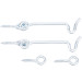 BGS Sturmhaken | 4,0 x 80 mm | 2-tlg | 80942 BGS Sturmhaken | 4,0 x 80 mm | 2-tlg | 80942