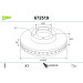 VALEO Bremsscheibe | 672519 VALEO Bremsscheibe | 672519