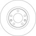 70 482 030 Bremsscheibe HA | CITROEN C4 13 | DF6656