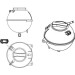 NRF Ausgleichsbehälter, Kühlmittel 454039 EASY FIT