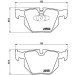 BREMBO Bremsklötze HA | BMW 3, X1 04-15 | P 06 039 BREMBO Bremsklötze HA | BMW 3, X1 04-15 | P 06 039