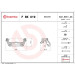 BREMBO Bremssattelhaltersatz | F BK 019 BREMBO Bremssattelhaltersatz | F BK 019