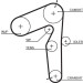 Zahnriemensatz | ALFA 145,146,147,156,FIAT | K055500XS Zahnriemensatz | ALFA 145,146,147,156,FIAT | K055500XS