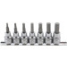 BGS Bit-Einsatz-Satz | Antrieb Innenvierkant 10 mm (3/8"""") | Innensechskant 3 - 10 mm | 7-tlg | 5107 BGS Bit-Einsatz-Satz | Antrieb Innenvierkant 10 mm (3/8"""") | Innensechskant 3 - 10 mm | 7-tlg | 5107