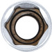 BGS Steckschlüssel-Einsatz Sechskant, tief | Antrieb Innenvierkant 12,5 mm (1/2"""") | SW 19 mm | 10559 BGS Steckschlüssel-Einsatz Sechskant, tief | Antrieb Innenvierkant 12,5 mm (1/2"""") | SW 19 mm | 10559