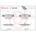 BREMBO Bremsklötze VA | BMW E60,E90 03 | P 06 036 BREMBO Bremsklötze VA | BMW E60,E90 03 | P 06 036