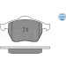 Bremsbelagsatz Vw P. Sharan/Alham | 252184819 Bremsbelagsatz Vw P. Sharan/Alham | 252184819