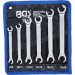 BGS Offener Doppel-Ringschlüssel-Satz | SW 8 x 9 - 18 x 19 mm | 6-tlg | 1745 BGS Offener Doppel-Ringschlüssel-Satz | SW 8 x 9 - 18 x 19 mm | 6-tlg | 1745