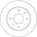 Bremsscheibe Mitsubishi T. Colt | DF4463 Bremsscheibe Mitsubishi T. Colt | DF4463