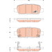 Bremsklötze HA | NISSAN Qashqai,X-Trail 05 | GDB3507 Bremsklötze HA | NISSAN Qashqai,X-Trail 05 | GDB3507