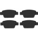 Bremsklötze HA | ALFA MiTo,FIAT Bravo,LANCIA 99 | GDB1485 Bremsklötze HA | ALFA MiTo,FIAT Bravo,LANCIA 99 | GDB1485