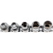 BGS Dreikant-Einsatz-Satz | M5 - M12 (8 - 16,5 mm) | 5-tlg | 8608 BGS Dreikant-Einsatz-Satz | M5 - M12 (8 - 16,5 mm) | 5-tlg | 8608