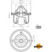Thermostat, Kühlmittel | 725127 Thermostat, Kühlmittel | 725127