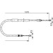 Handbremsseil re | RENAULT Modus 04 | 1987477967 Handbremsseil re | RENAULT Modus 04 | 1987477967