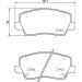 BREMBO Bremsklötze VA | KIA Picanto 17 | P 30 114 BREMBO Bremsklötze VA | KIA Picanto 17 | P 30 114
