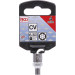 BGS Steckschlüssel-Einsatz Super Lock | Antrieb Innenvierkant 6,3 mm (1/4"""") | SW 4 mm | 2344 BGS Steckschlüssel-Einsatz Super Lock | Antrieb Innenvierkant 6,3 mm (1/4"""") | SW 4 mm | 2344