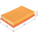 Luftfilter | FORD,VOLVO | 1457433323 Luftfilter | FORD,VOLVO | 1457433323