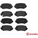 BREMBO Bremsklötze | NISSAN Canter 86-10 | P 54 044 BREMBO Bremsklötze | NISSAN Canter 86-10 | P 54 044