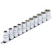 BGS Steckschlüssel-Einsatz-Satz, Sechskant | Antrieb Innenvierkant 12,5 mm (1/2"""") | SW 10 - 21 mm | 11-tlg | 9106 BGS Steckschlüssel-Einsatz-Satz, Sechskant | Antrieb Innenvierkant 12,5 mm (1/2"""") | SW 10 - 21 mm | 11-tlg | 9106