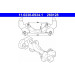 Halter, Bremssattel | 11.0230-0934.1 Halter, Bremssattel | 11.0230-0934.1