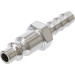 BGS Druckluft-Stecknippel mit 8 mm (5/16"""") Schlauchanschluss | USA / Frankreich | 7061 BGS Druckluft-Stecknippel mit 8 mm (5/16"""") Schlauchanschluss | USA / Frankreich | 7061