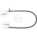 A.B.S. Handbremsseil Seilzug Festellbremse K19618 A.B.S. Handbremsseil Seilzug Festellbremse K19618