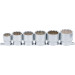 BGS Steckschlüssel-Einsatz-Satz, Zwölfkant | Antrieb Innenvierkant 12,5 mm (1/2"""") | SW 24 - 38 mm | 6-tlg | 70102 BGS Steckschlüssel-Einsatz-Satz, Zwölfkant | Antrieb Innenvierkant 12,5 mm (1/2"""") | SW 24 - 38 mm | 6-tlg | 70102