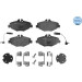 Bremsbelagsatz Db P. W211 02- Mit Sensor | 025 237 4320/W Bremsbelagsatz Db P. W211 02- Mit Sensor | 025 237 4320/W