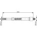 Bremsschlauch VA | PEUGEOT 306 94 | 1987476675 Bremsschlauch VA | PEUGEOT 306 94 | 1987476675