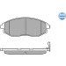 Bremsbelagsatz Chevrolet P. Epica 06- Mit Sensor | 025 248 6417/W