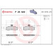 BREMBO Bremsklötze VA | FIAT Ducato/CITR/PEUG 81 | P 23 022 BREMBO Bremsklötze VA | FIAT Ducato/CITR/PEUG 81 | P 23 022