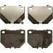 Bremsklötze HA | SUBARU Impreza 00 | GDB3308 Bremsklötze HA | SUBARU Impreza 00 | GDB3308