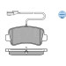 Bremsbelagsatz Renault T. Master/Movano 10- Mit Sensor | 025 251 1218/W Bremsbelagsatz Renault T. Master/Movano 10- Mit Sensor | 025 251 1218/W