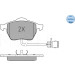 Bremsbelagsatz Vw S. A100/A6 90- Mit Sensor | 025 206 7619/W