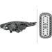 Scheinwerfer R H7/H15+MOT +TGFL SCHW HELLA PQ | FORD FIESTA 1,13 | 1EE 354 803-021 Scheinwerfer R H7/H15+MOT +TGFL SCHW HELLA PQ | FORD FIESTA 1,13 | 1EE 354 803-021