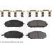 Bremsbelagsatz Nissan P. Patrol Gr 2.8-3.0 Dti 97 | ADN14287 Bremsbelagsatz Nissan P. Patrol Gr 2.8-3.0 Dti 97 | ADN14287
