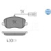 Bremsbelagsatz Fiat P. Croma 1.9/2.4 Jtd 05- Mit Sensor | 025 242 9419/W Bremsbelagsatz Fiat P. Croma 1.9/2.4 Jtd 05- Mit Sensor | 025 242 9419/W