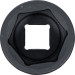 BGS Kraft-Steckschlüssel-Einsatz Sechskant | Antrieb Innenvierkant 20 mm (3/4"""") | SW 40 mm | 5640 BGS Kraft-Steckschlüssel-Einsatz Sechskant | Antrieb Innenvierkant 20 mm (3/4"""") | SW 40 mm | 5640