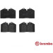 BREMBO Bremsklötze | AUDI 80, PORSCHE 911 91-96 | P 85 094 BREMBO Bremsklötze | AUDI 80, PORSCHE 911 91-96 | P 85 094