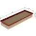 Luftfilter | MINI Coupe,Clubman,Roadster 05 | F 026 400 549 Luftfilter | MINI Coupe,Clubman,Roadster 05 | F 026 400 549