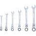 BGS Ratschenring-Maulschlüssel-Satz | flexible Köpfe | SW 8 - 19 mm | 6-tlg | 30004 BGS Ratschenring-Maulschlüssel-Satz | flexible Köpfe | SW 8 - 19 mm | 6-tlg | 30004