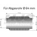 Flexrohr, Abgasanlage | Flexrohrverbinder DM 64mm | 83 00 8335 Flexrohr, Abgasanlage | Flexrohrverbinder DM 64mm | 83 00 8335