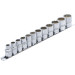 BGS Steckschlüssel-Einsatz-Satz, Zwölfkant | Antrieb Innenvierkant 10 mm (3/8"""") | SW 8 - 19 mm | 12-tlg | 9105 BGS Steckschlüssel-Einsatz-Satz, Zwölfkant | Antrieb Innenvierkant 10 mm (3/8"""") | SW 8 - 19 mm | 12-tlg | 9105
