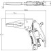 BGS Langbeck-Gripzange | mit Pistolengriff | 170 mm | 7312 BGS Langbeck-Gripzange | mit Pistolengriff | 170 mm | 7312